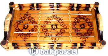 Bamboo Tray, Set Of 3