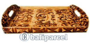 Bamboo Tray, Set Of 3