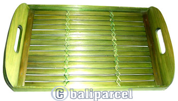 Bamboo Tray, Set Of 3