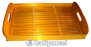 Bamboo Tray, Set Of 3