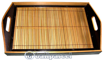 Bamboo Tray, Set Of 3