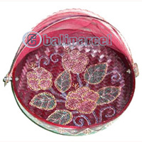 Food Cover, Handmade From Bamboo With Handpainted