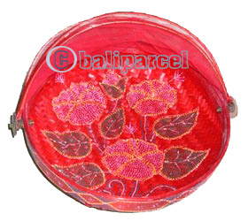 Food Cover, Handmade From Bamboo With Handpainted
