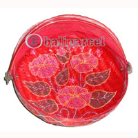 Food Cover, Handmade From Bamboo With Handpainted