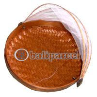 Food Cover, Handmade From Bamboo With Natural Color