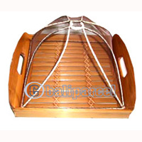 Food Cover, Handmade From Bamboo With Natural Color
