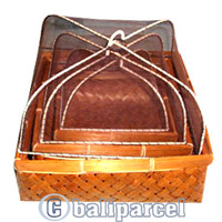 Food Cover, Handmade From Bamboo With Natural Color