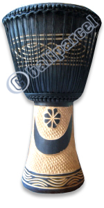 Djembe Drum Professional, Handcrafted From One Piece Of Mahogany Wood With Alpine String
