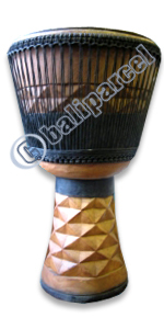 Djembe Drum Professional, Handcrafted From One Piece Of Mahogany Wood With Alpine String