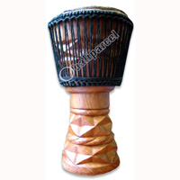 Djembe Drum Professional, Handcrafted From One Piece Of Mahogany Wood With Alpine String