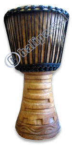 Djembe Drum Professional, Handcrafted From One Piece Of Mahogany Wood With Alpine String