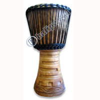 Djembe Drum Professional, Handcrafted From One Piece Of Mahogany Wood With Alpine String