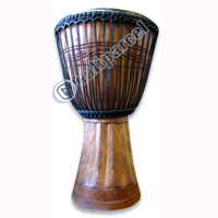 Djembe Drum Professional, Handcrafted From One Piece Of Mahogany Wood With Alpine String
