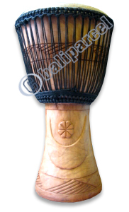 Djembe Drum Professional, Handcrafted From One Piece Of Mahogany Wood With Alpine String