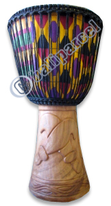 Djembe Drum Professional, Handcrafted From One Piece Of Mahogany Wood With Alpine String