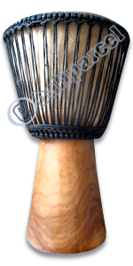 Djembe Drum Professional, Handcrafted From One Piece Of Mahogany Wood With Alpine String