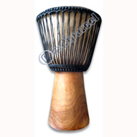 Djembe Drum Professional, Handcrafted From One Piece Of Mahogany Wood With Alpine String