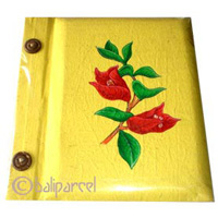 Photo Album, Handmade From Carton Decorated With Modern Painting