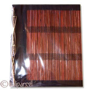 Photo Album, Handmade From Carton Decorated With Cinnamon Stick
