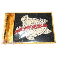 Photo Album, Handmade From Carton Decorated With Cinnamon Stick, Banana Bark Fibre And Send