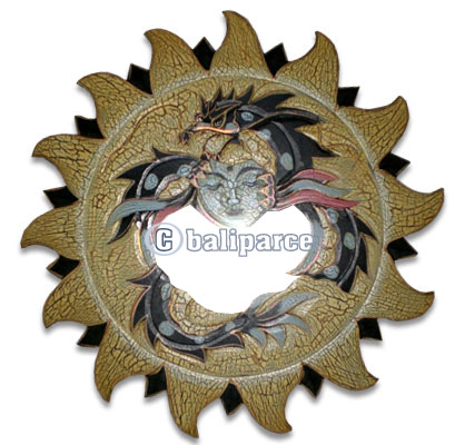 Dragon And Woman Mirror