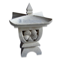 Limestone Lamp Carving