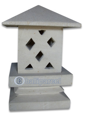 Limestone Lamp Carving