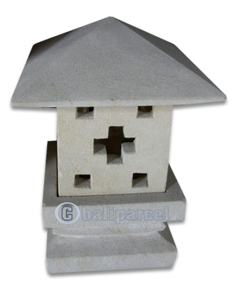 Limestone Lamp Carving