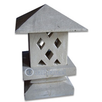 Limestone Lamp Carving