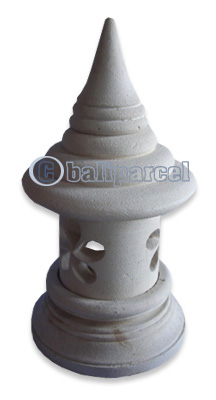 Limestone Lamp Carving