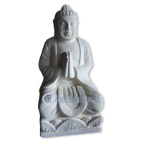 Limestone Buddha Carving
