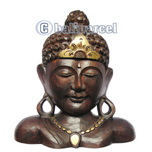 Buddha Antique, Handmade From Albesia Wood