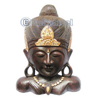 Buddha Antique, Handmade From Albesia Wood