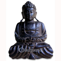 Buddha Antique, Handmade From Albesia Wood