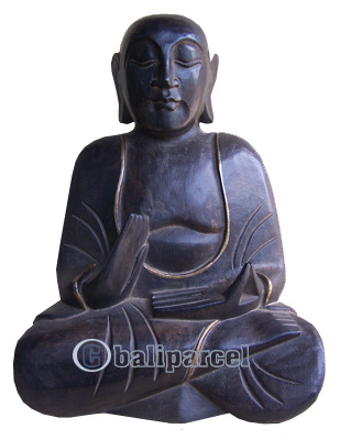 Buddha Antique, Handmade From Albesia Wood