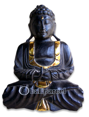 Buddha Antique, Handmade From Albesia Wood