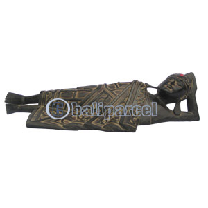 Buddha Antique, Handmade From Albesia Wood