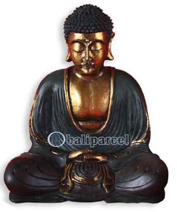 Buddha Meditating Statue, Handmade From Fiberglass
