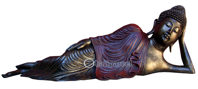 Buddha Statue, Handmade From Fiberglass
