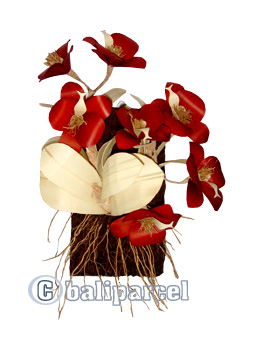 Orchid Wallhanging Dried Flower