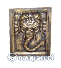 Ganesha Wallhanging, Handmade From Albesia Wood.