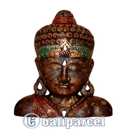 Buddha Antique, Handmade From Albesia Wood