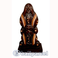 Buddha Antique, Handmade From Albesia Wood