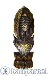 Buddha Antique, Handmade From Albesia Wood