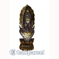 Buddha Antique, Handmade From Albesia Wood