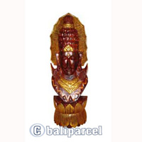 Buddha Antique, Handmade From Albesia Wood