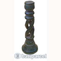 Wooden Candle Holder Antique