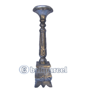Wooden Candle Holder Antique
