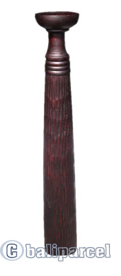 Wooden Candle Holder Antique