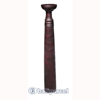 Wooden Candle Holder Antique